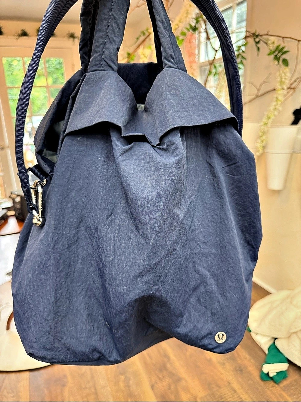 lululemon Side-Cinch Shopper Bag 18L Nylon Tote in Blue